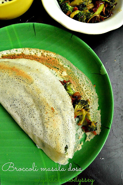 broccoli masala dosa1