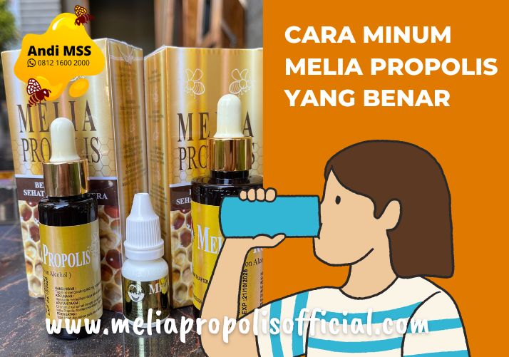 Cara Minum Melia Propolis