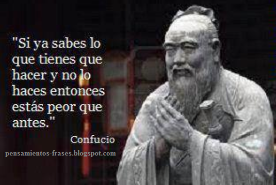 frases de Confucio