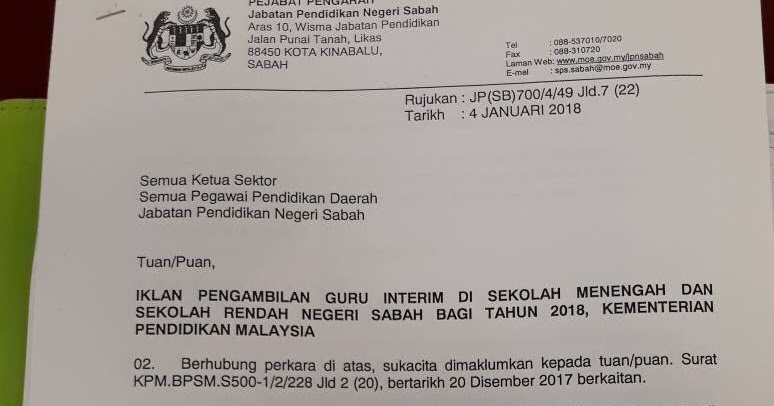 Contoh Soalan Temuduga Guru Interim Bahasa Inggeris 