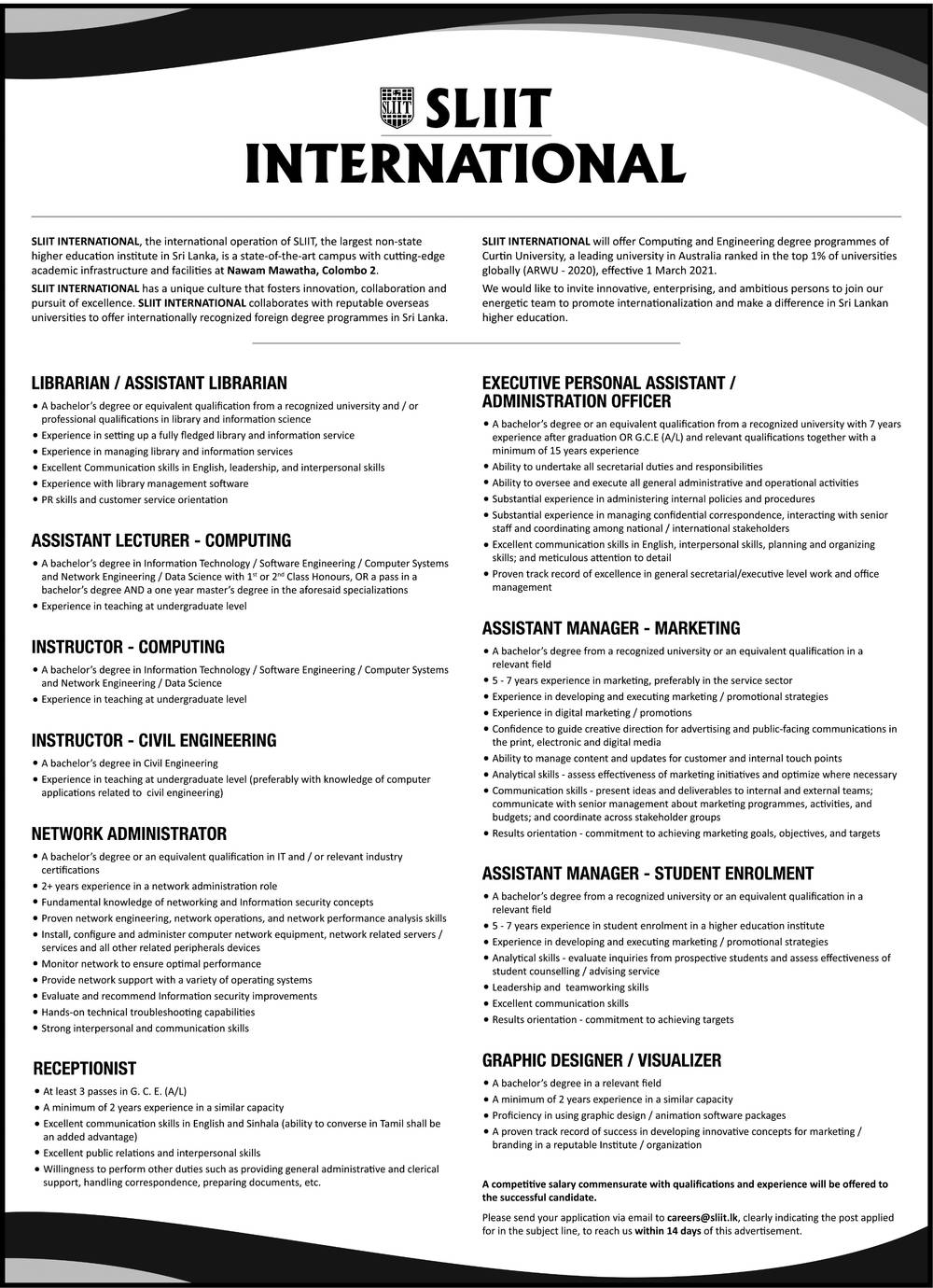 Government Jobs,job vacancies in sri lanka ,job vacancies in sri lanka banks,Private Jobs,Job Details,Sri Lankan Job vacancies,Employment,CV,Lankan Jobs,Daily Job Updates,Latest Job Updates ,Courses,Education,Past papers,University Courses,SL Jobs,Daily Jobs,Today Jobs,Vacancies,Government Vacancies,Private Vacancies,Job in Sri lanka,Sri lankan Employment,Today jobs,Exams,Sri Lankan Education,resume,careerbuilder,Career,recruitment,part time jobs,online jobs,headhunter,monster jobs,job bank,jobs  hiring,stellenangebote,vacancy,job vacancies,employment,hire,jobsite,google jobs,job today,bank jobs,jobsuche,job centre,highest paying jobs,job description,freelance jobs,jobsearch,security jobs,data entry jobs,job application,driving jobs,warehouse jobs,times jobs,gov jobs,job sites,job finder,good job,recruitment agencies,job corps,job opportunities,it jobs,engineering jobs,civil engineering jobs,call center jobs,human resources jobs,best jobs,construction jobs,graduate jobs,airport jobs,job search sites,job seekers,job fair,new job,employment,agencies,retail jobs,receptionist jobs,summer jobs,job interview,welding jobs,jobs for teens,customer service  jobs,teaching jobs,marketing jobs,hotel jobs,arts jobs,job com,job websites,job openings,find job,jobs online,weekend jobs,student jobs,job seek,stellenanzeigen,truck driving jobs,nursing jobs,traveljobs,stellen,environmental jobs,police jobs,hiring jobs,full time jobs,job boards,accounting jobs,administration jobs