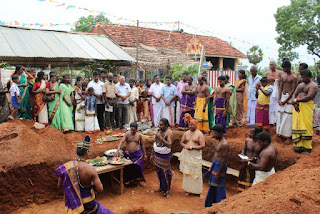 வவுனியா முருகனூர் சித்தி விநாயகர் ஆலய வசந்த மண்டபத்திற்கான அடிகல் நாட்டல்!!