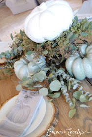 Fall Tablescape - tap to see more pictures and sources on the blog www.lemonstolovelys.blogspot.com