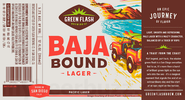 Green Flash Baja Bound Lager Coming To Cans & Bottles