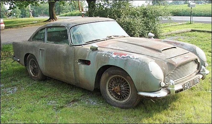 Barn find DB5 wears A 330K price tag