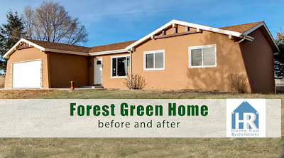 Forest Green Home - Home Run Restorations 