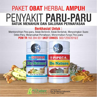 Obat batuk menahun De Nature Aceh Jaya