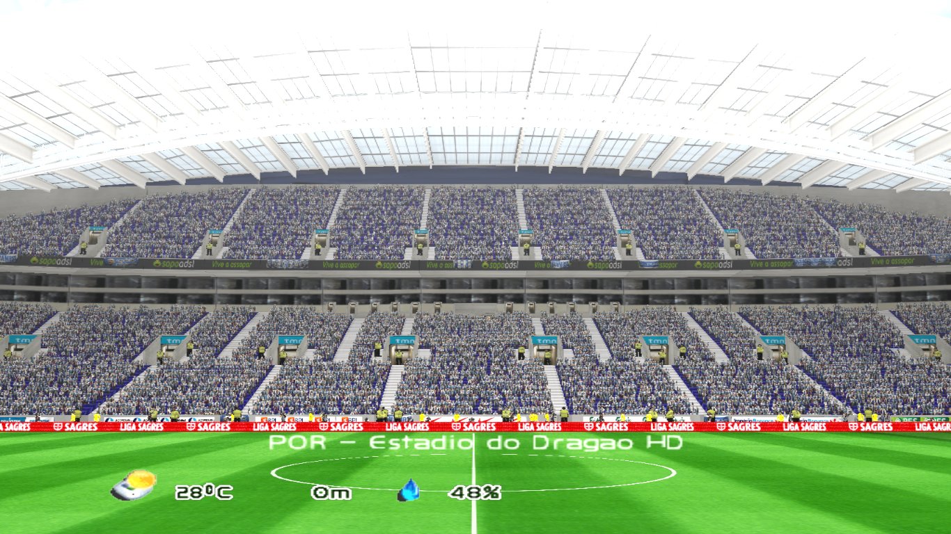 PES 6 Edit: Stadium Do Dragao FC Porto 2012 HD - PES 6