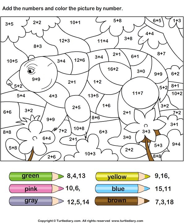 coloring pages for kids free printable numbers preschool worksheets 