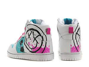 Blink 182 Nikes Shoes