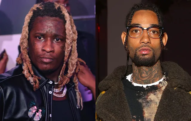YOUNG THUG PAYS TRIBUTE TO PNB ROCK FROM PRISON
