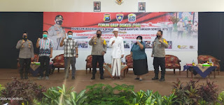 Forum Group Diskusi Polres Probolinggo Kota Bersama KTS