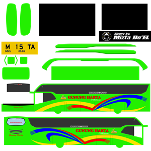 livery gunung harta hijau mod avante hdd by wsp mods