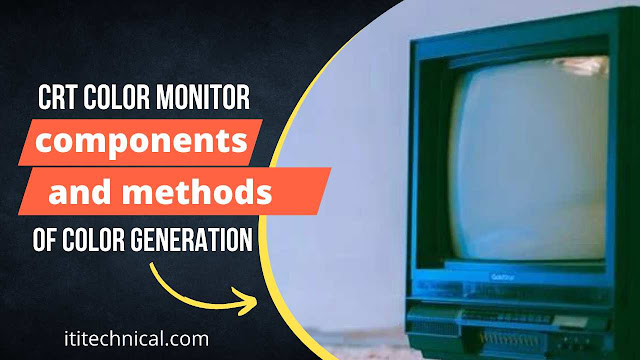 CRT Color Monitor Components and Methods of color Generation