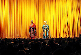 couple on Opera stage