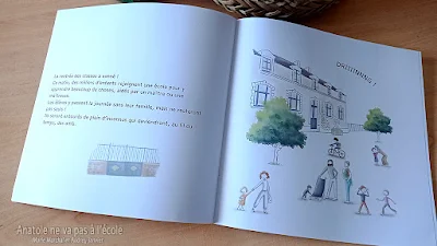 IEF - Collection des livres pour enfants des aventures d'Anatole, un héros pas tout à fait ordinaire - sur l'école à la maison et sur l'amitié au delà du handicap