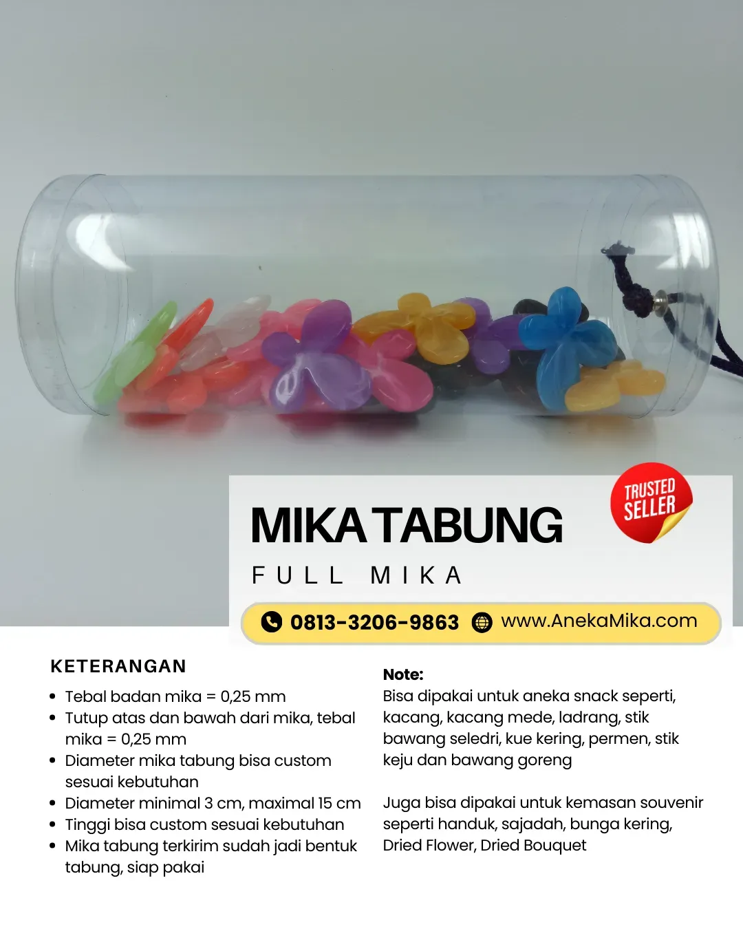 Grosir Box Cake Mini Surabaya, Aneka Mika Surabaya, Pusat Mika Souvenir Surabaya, Toko Kemasan Plastik Mika Surabaya, Jual Mika Tabung Surabaya