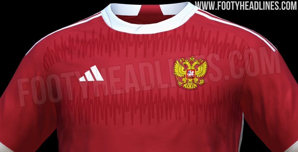 komplikationer Folkeskole Hører til Was This Supposed to Be Adidas' Russia 2022 Home Kit? - Footy Headlines