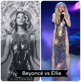 Beyoncé vs Ellie Goulding style X-factor UK