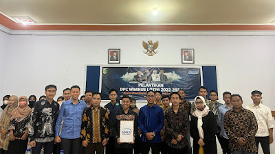 DPC Wirausaha Muda Nusantara Lombok Timur Dikukuhkan
