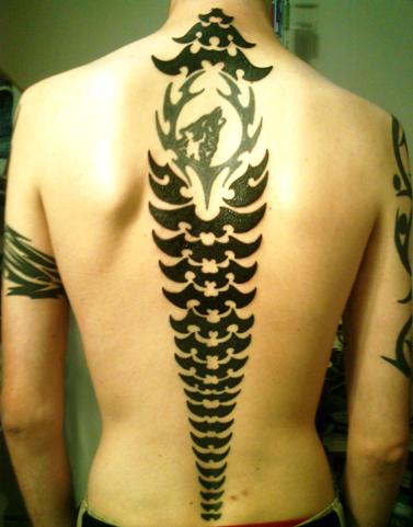 spine tattoos. Back Boon Tattoos Gallery