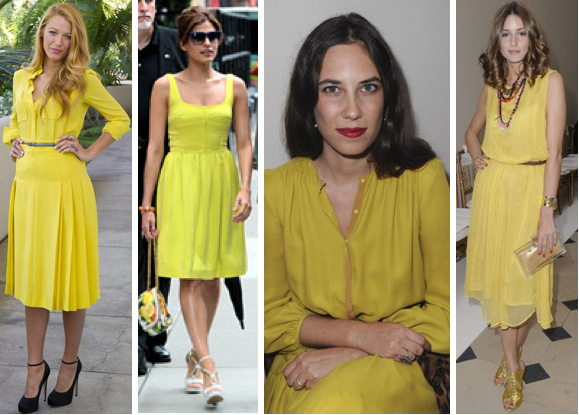 Trend Alert: Yellow Dresses for Summer