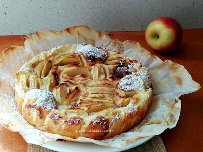 tarta de manzana francesa