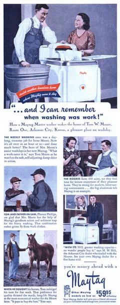 Maytag - Remember when washing was work