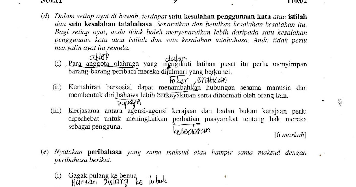 Soalan Spm Jun 2019 Bahasa Melayu - Sacin Quotes