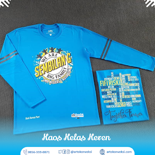 Baju Kelas Custom Keren