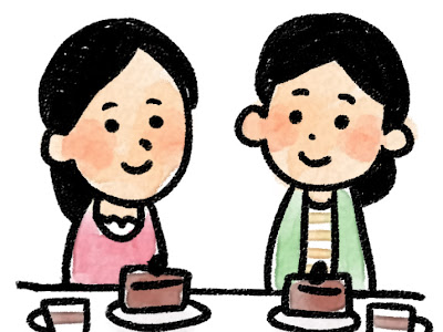 可愛い 女子 会 イラスト おしゃれ 266552