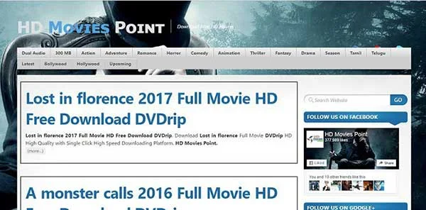 HDMoviesPoint: 40 Sites like OnlineMoviesCinema| Best alternatives to OnlineMoviesCinema