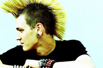 punk hairstyle