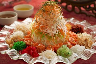 Yu Sheng So Typical Menu Lunar