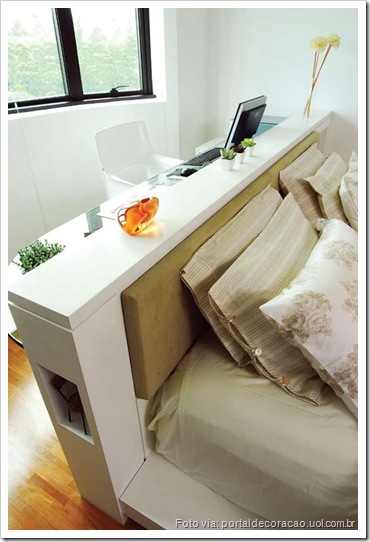 homeofficecabeceira- Portal Decoração