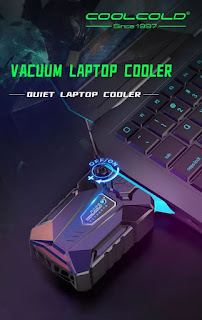 External Vacuum Portable Notebook Laptop Cooler