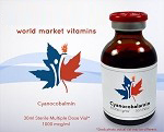 Vitamin B12 Cyanocobalamin 1000 mcg/ml 10ml Kit