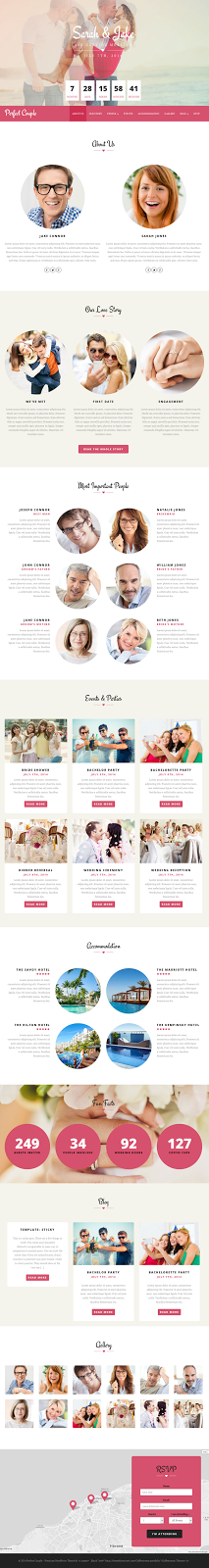 Perfect Couple WordPress Theme