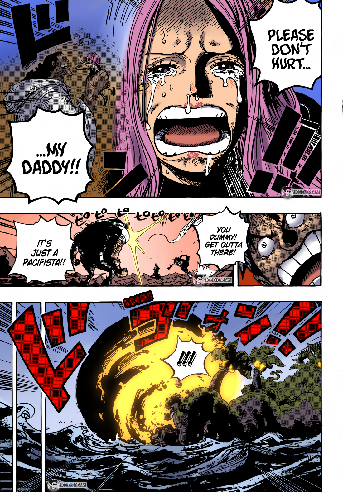 One Piece Chapter 1063 The Only Family I've Got Colored Full