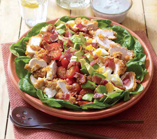 fried chicken cobb salad recipe