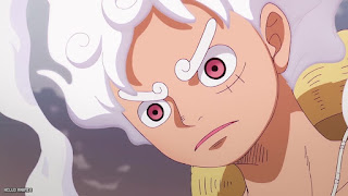 ワンピース アニメ エッグヘッド編 1101話 ルフィ ギア5 ONE PIECE Episode 1101 Luffy gear 5