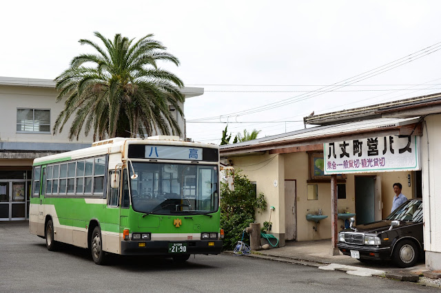 八丈町営バス 車庫