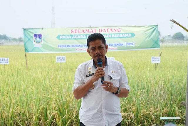 Pj Walikota Tebingtinggi Harapkan Produksi Padi dari Gapoktan Dapat Menjaga Kestabilan Harga Beras