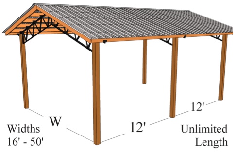 wood pole barn kits