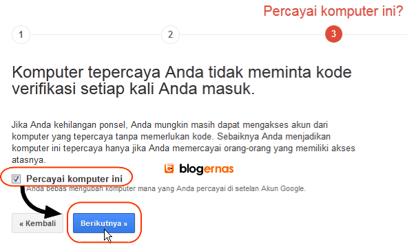 Cara Verifikasi Gmail 2 Langkah dengan HP