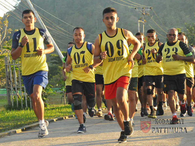 274 Prajurit Kodam Pattimura Ikuti Tes Garjas