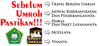 5 Pasti Umrah!