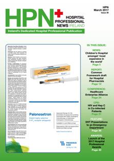 HPN Hospital Pharmacy News Ireland 36 - March 2017 | CBR 96 dpi | Bimestrale | Professionisti | Medicina | Infermieristica | Farmacia | Odontoiatria
HPN Hospital Pharmacy News Ireland is a bi monthly comprehensive magazine dedicated to Hospital Pharmacies, delivering detailed essential information, covering topics including areas on innovative treatments, new products, training, education and services specific to the Hospital Pharmacy sector.