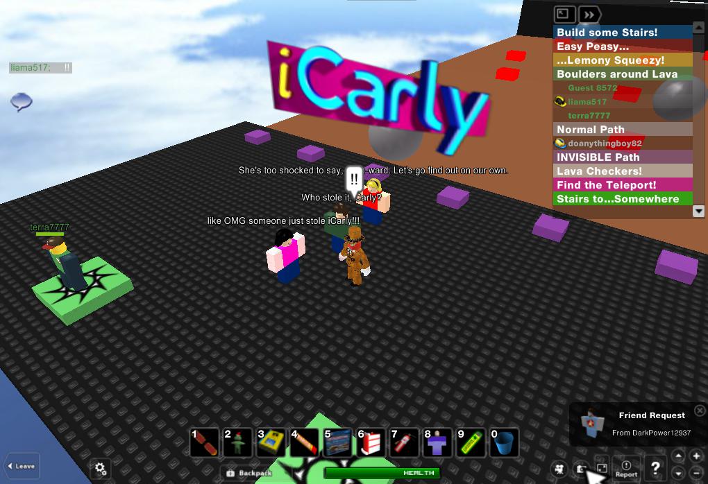 Someone Stole Icarly Obby Review The Current Roblox News - roblox lava obby