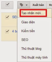 Hướng dẫn đổi tên nhãn trong Blogger